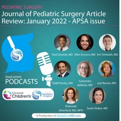 Journal of Pediatric Surgery Article Review: January 2022 - APSA Issue