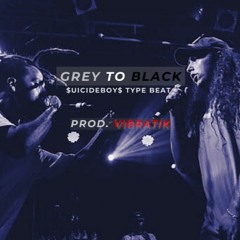 "GREY TO BLACK" - $UICIDEBOY$ X SHAKEWELL Hard/Dark Instrumental Trap Type Beat [140BPM]