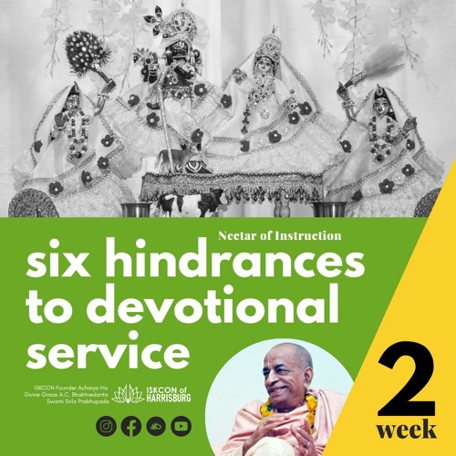 Pariksit Prabhu - Sunday Love Feast - NOI Text 2 - Six Hindrances to Devotional Service - 1.1.2023