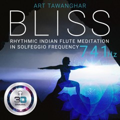 Bliss Rhythmic Indian Flute Meditation Binaural 3D in Solfeggio Frequency 741Hz Apple Digital Master