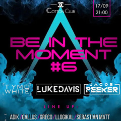 Jacob Peeker LIVE @ Be In The Moment #6, 17.09.2022 Cotton Club, Katowice