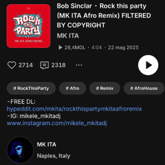 Bob Sinclar - Rock this party (MK ITA Afro Remix)