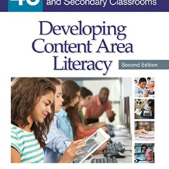 READ EBOOK 💞 Developing Content Area Literacy: 40 Strategies for Middle and Secondar