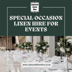 Linen & Napkin Hire In The UK