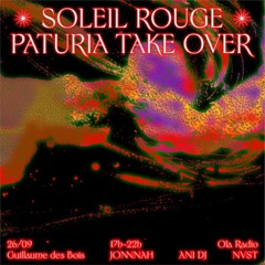 SOLEIL ROUGE TAKEOVER • JONNNAH