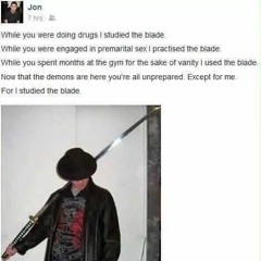 The Place Where He Inserted The Blade