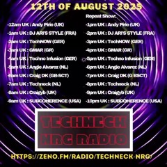 TECKNECK NRG RADIO 12/08/25