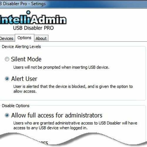 Stream Intelliadmin Usb Disabler Pro With Crack 22 !!TOP!! by Genesis