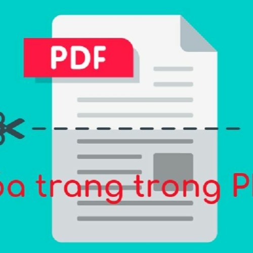 Stream cach xoa trang trong pdf don gian nhanh chong chi voi mot buoc