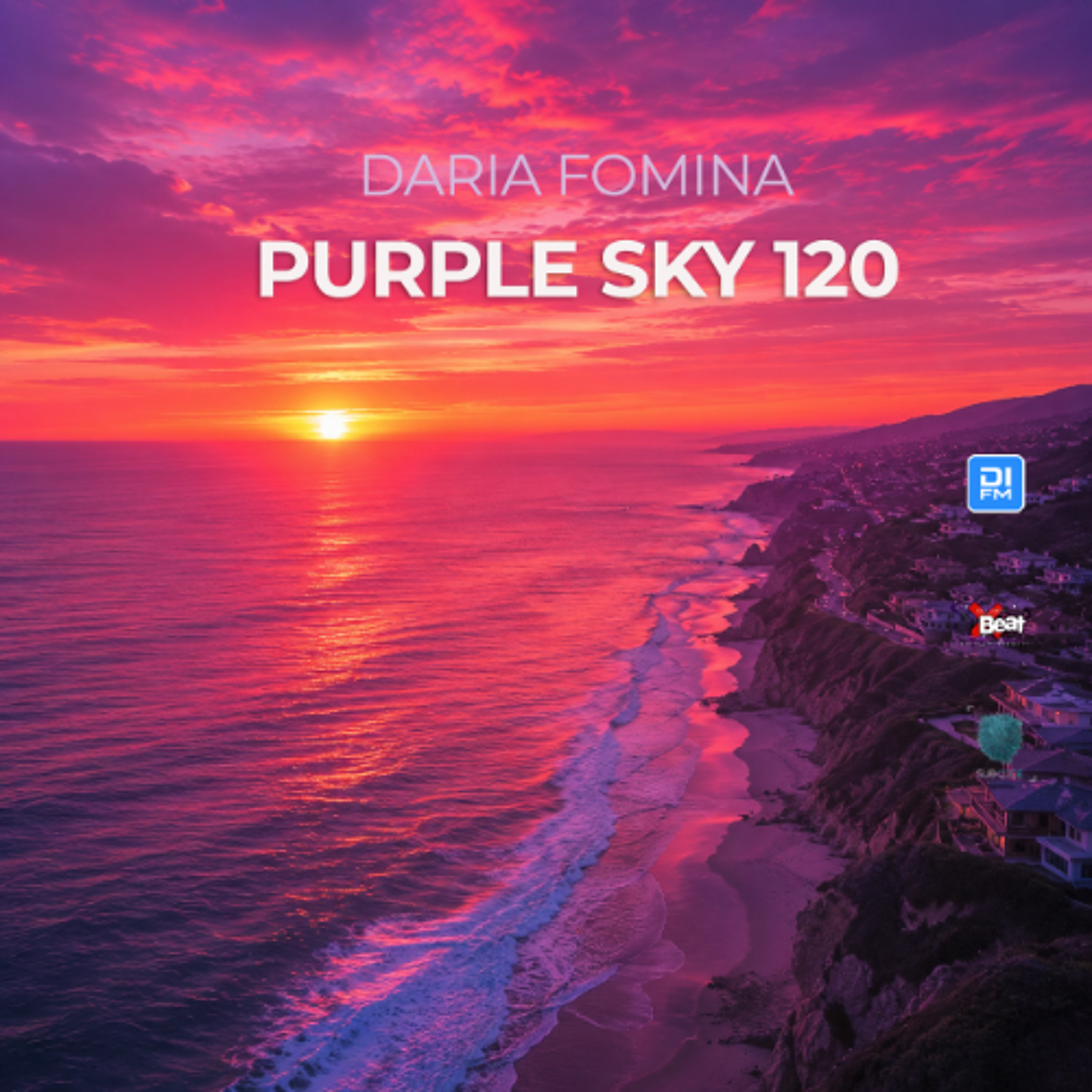 Daria Fomina - Purple Sky 120 on DI.FM, Subcode Radio, XBeat Radio (June 2026) episode artwork