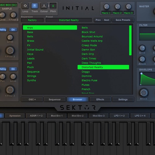 Stream SOUND7 Listen to Initial Audio Sektor playlist online