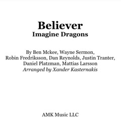 Believer by Imagine Dragons - Marching Band Arrangement