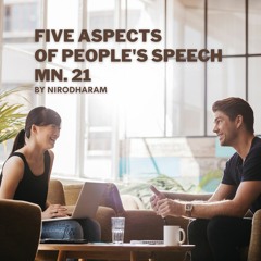 Five Aspects Of Speech : English Dhamma by Nirodharam