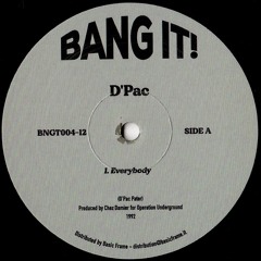 BNGT004-12 / D'Pac – Everybody