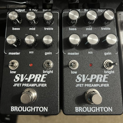 Broughton SV-Pre Comparison