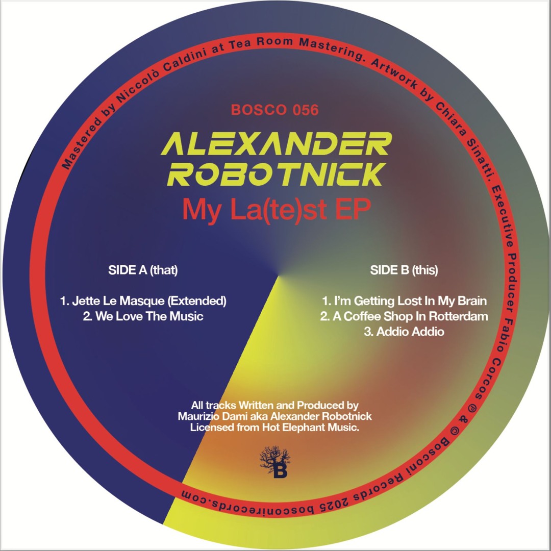 Stream [Bosco056] Alexander Robotnick - My La(te)st EP [Bosco056