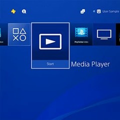 staring at the ps4 home screen