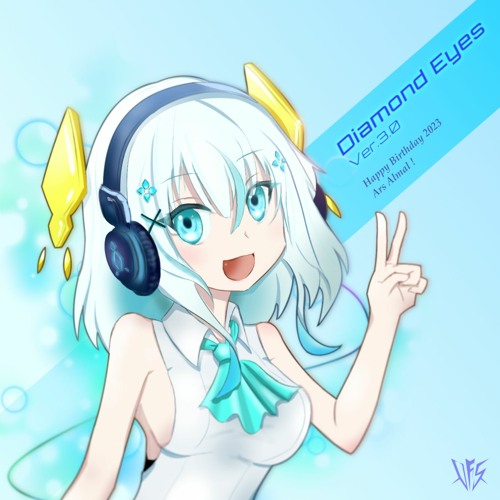 【アルス・アルマル / にじさんじ】U-F SEQUENCER - Diamond Eyes (Ver.3.0)【VTuber音MAD/UK Hardcore】