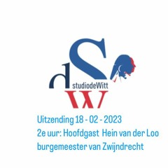 Studio De Witt 18-02-2023 11.00 Hoofdgast Hein van der Loo