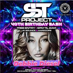 Debbie Diesal - Sjt Project 40th Birthday Bash Promo 7th November 2025 @ The Vestry Chorley