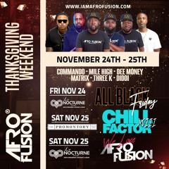 AfroFusion Thanksgiving Weekend 2023 Promo Mix Afrobeats Amapiano