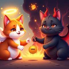 The Tale Of Angel And Demon Cats