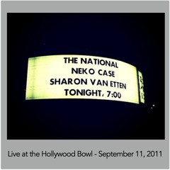 closing out the halcyon days (part 1) - The National's "England", live in L.A. - September 11, 2011