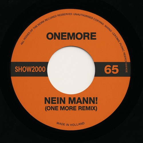 Nein Mann! (ONEMORE Edit)