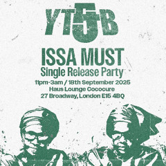 ISSA MUST RELEASE PARTY LIVE MIX W/ BONAE ON DRUMS