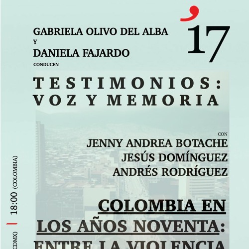 Colombia en los años noventa: entre la violencia y el narcotráfico / 7 Sept 2023