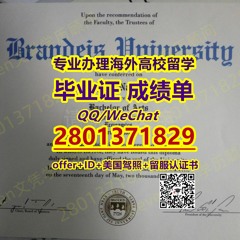 留学材料[Brandeis毕业证成绩单][QQ/WeChat 2801371829][布兰迪斯大学文凭证书][Brandeis成绩单][Brandeis硕士毕业证书][Brandeis本科 Offer