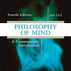 download KINDLE 📩 Philosophy of Mind: A Contemporary Introduction (Routledge Contemp