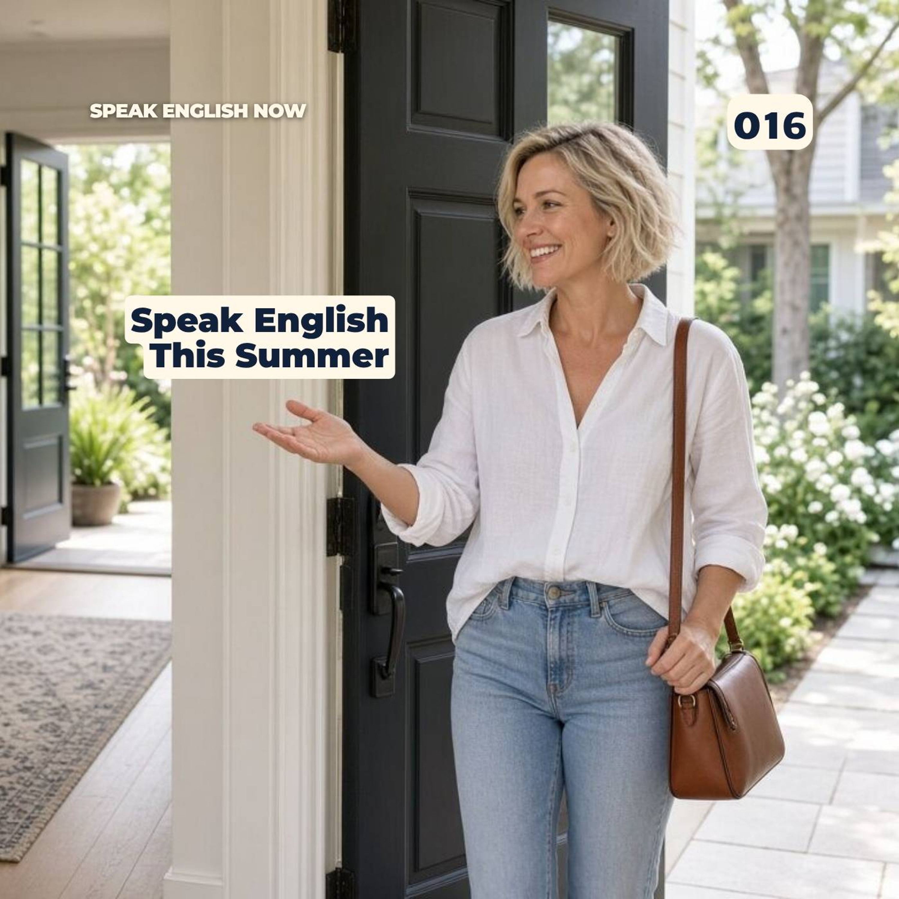 #016 How to improve your English speaking during summer episode artwork