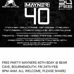 MAYNER'S 40TH BIRTHDAY 24/02/23