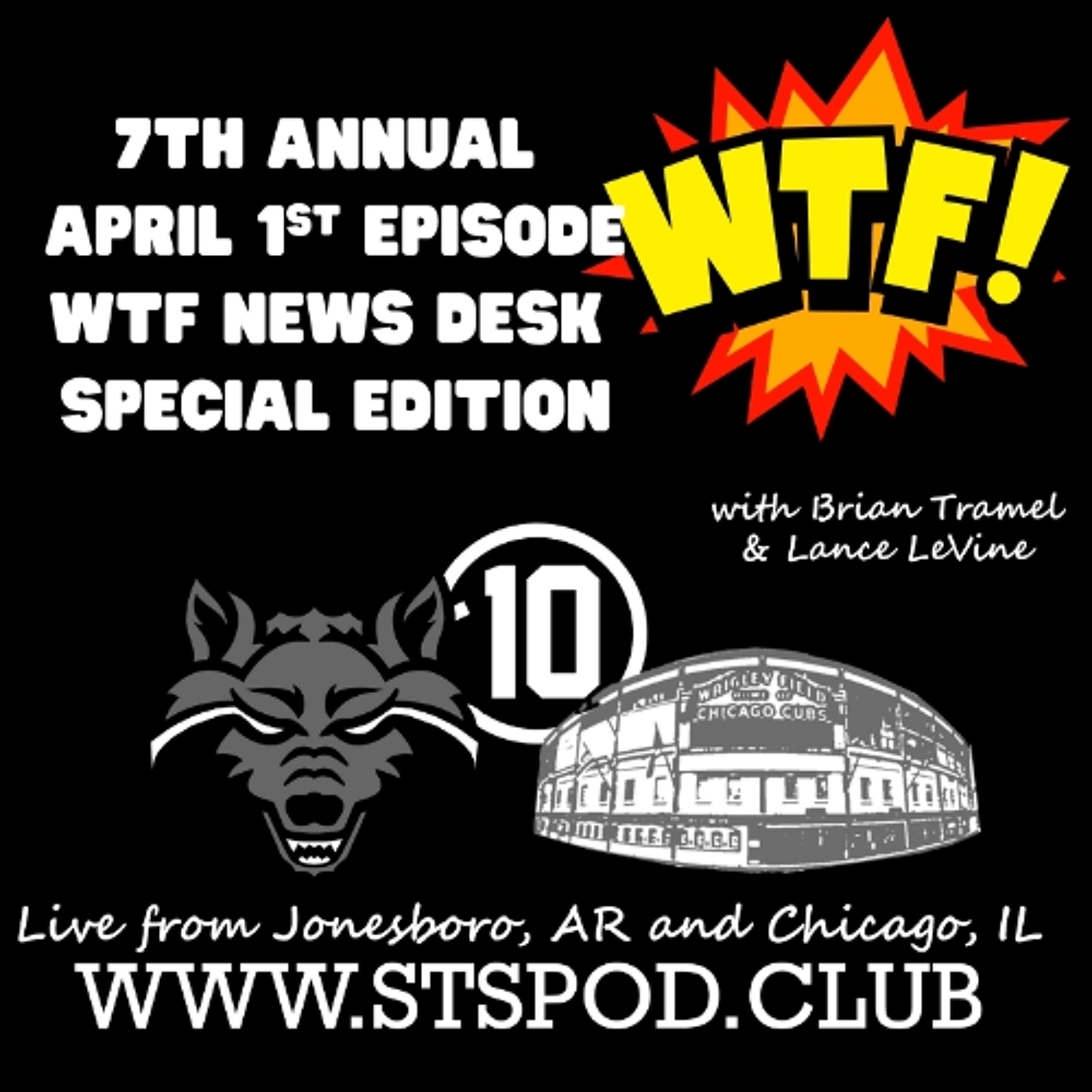 April 1, 2025 episode -WTF NEWS DESK "Predictions 2025," Episode 932 episode artwork