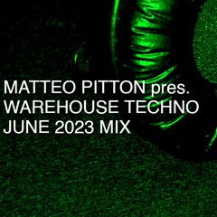 Matteo Pitton - Warehouse Techno / June 2023 Mix