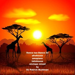 Dance too Dance 23 afrohouse amapiano latin house mixtape mixed by DJ Patrick Bushman