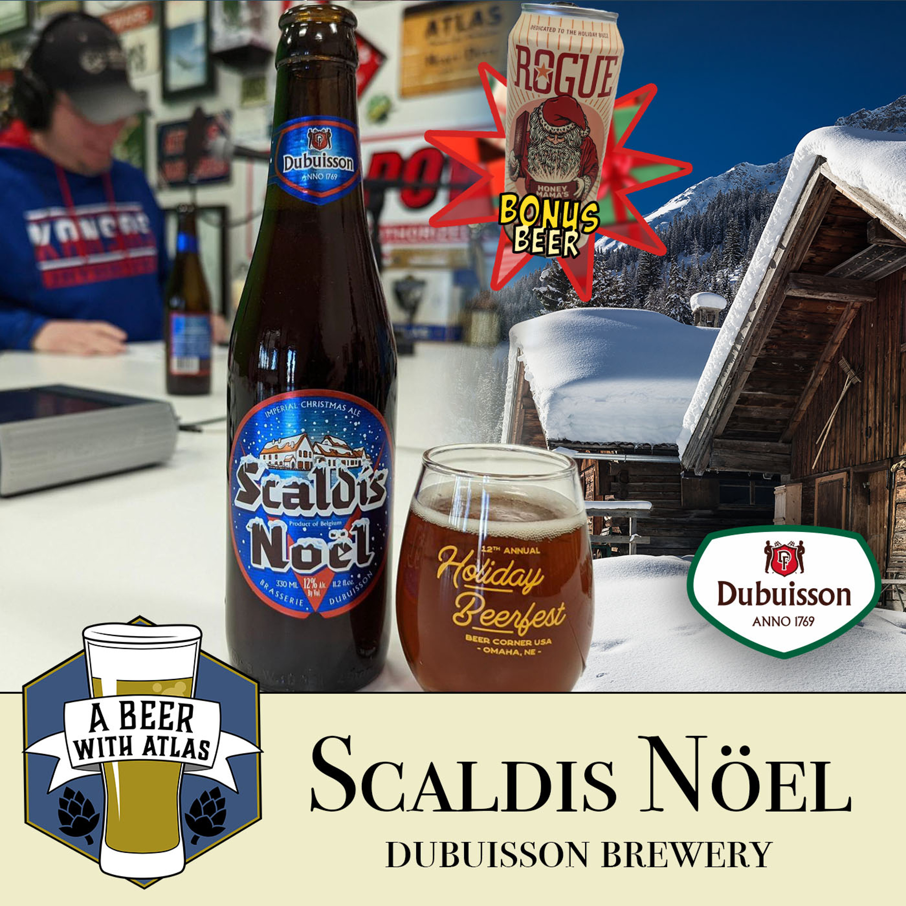 Scaldis Noël by Brasserie Dubuisson Frères sprl - A Beer with Atlas 224