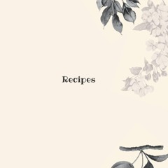 ✔PDF✔ Recipes: Blank cookbook to write down family recipes, new recipes, etc.