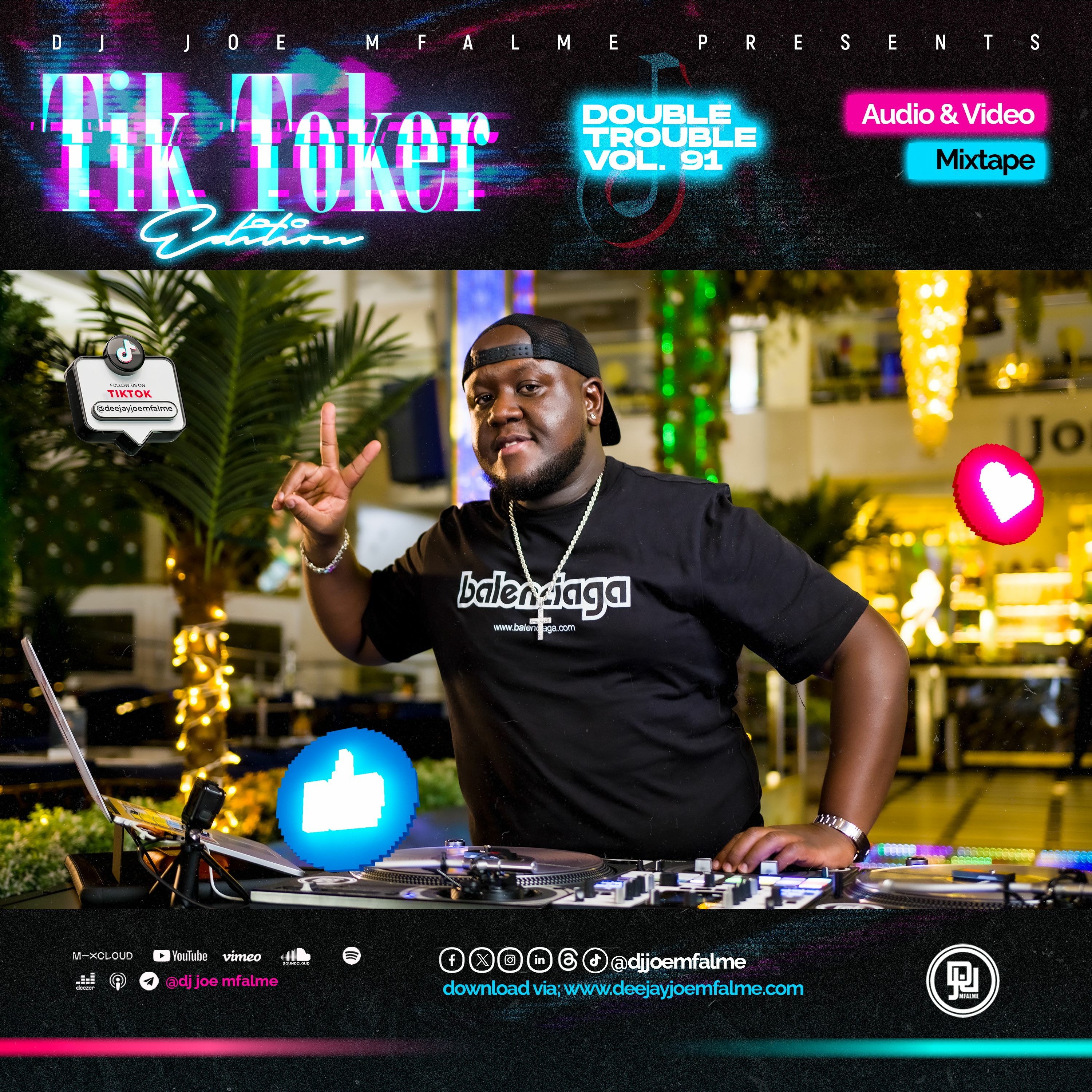 The Double Trouble Mixxtape 2024 Volume 91 Tik Toker Edition episode artwork
