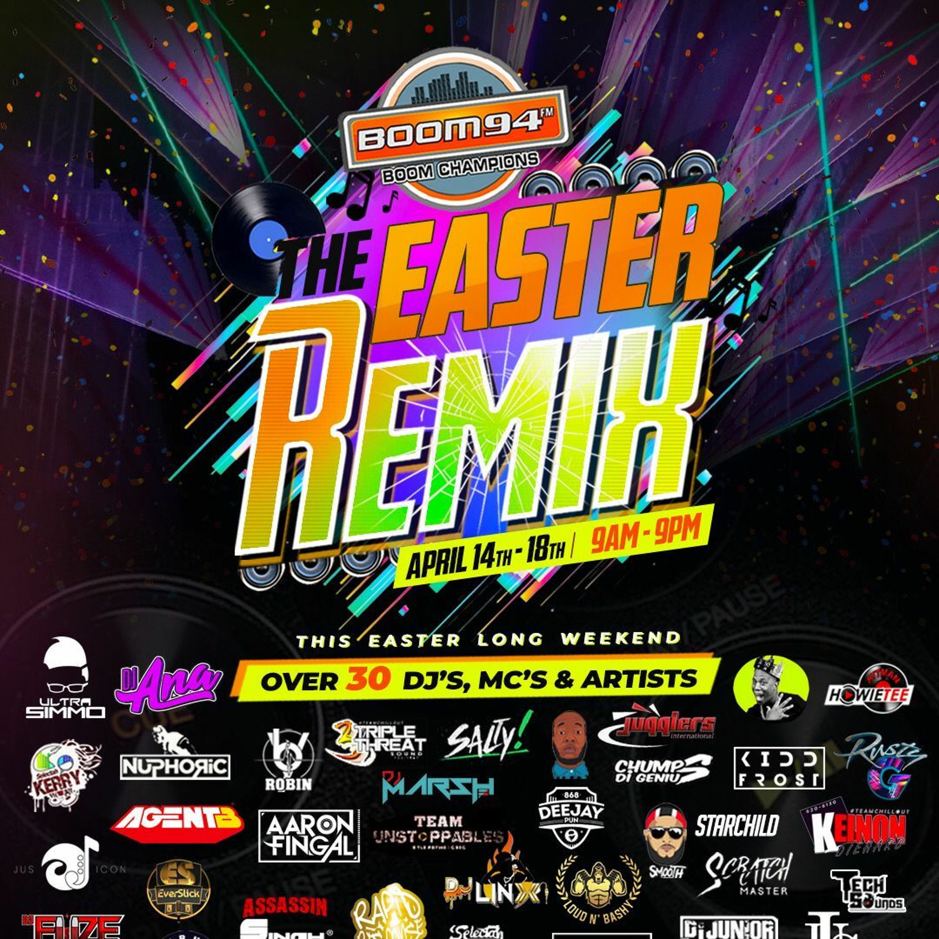 DJ KiddFrost x Spanish Papi LIVE on Boom Champions Easter Remix (Dancehall) episode artwork