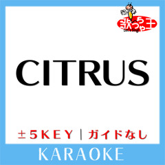 CITRUS(原曲歌手:Da-iCE)