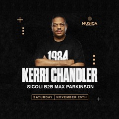 sicoli b2b Max Parkinson opening set [Kerri Chandler @ Musica NYC]