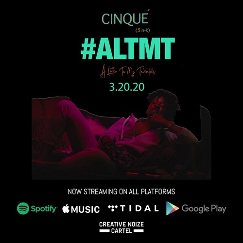CINQUE' - BE ALONE (Produced by: Jeron Ward + Marcus Hart)