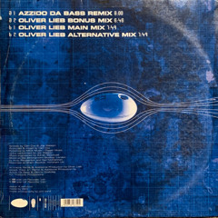 Carl Cox - Phuture 2000 - Oliver Lieb Bonus Mix (2000)