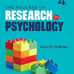 PDF The Process of Research in Psychology