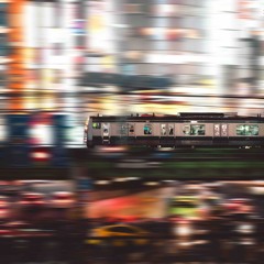 In the face like a train