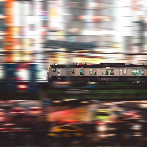 In the face like a train