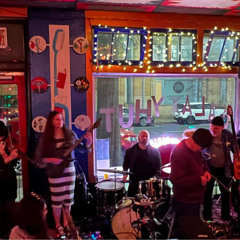 The Fanoplane improvisational ensemble at Galaxy Hut, December 7, 2025