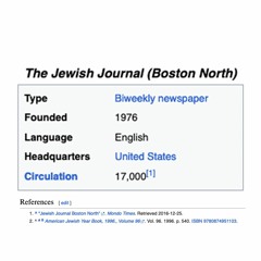 The Jewish Journal (Boston North)